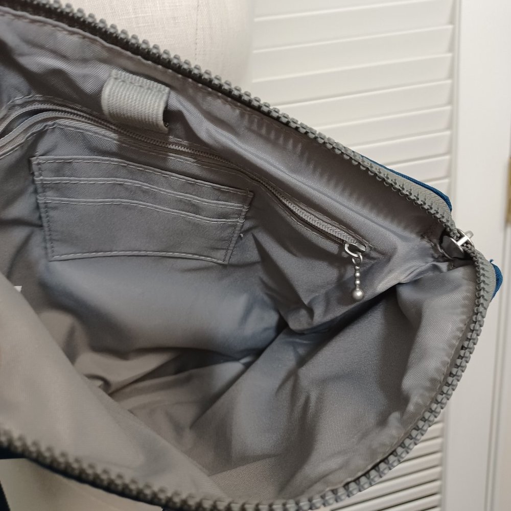 Baggallini Adjustable Crossbody Bag Blue Gray - Picture 6 of 13